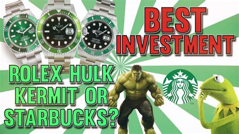 rolex hulk v kermit|rolex kermit vs hulk starbucks.